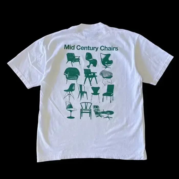 T-Shirt en coton avec dessin animé Domo Kun portant des lunettes