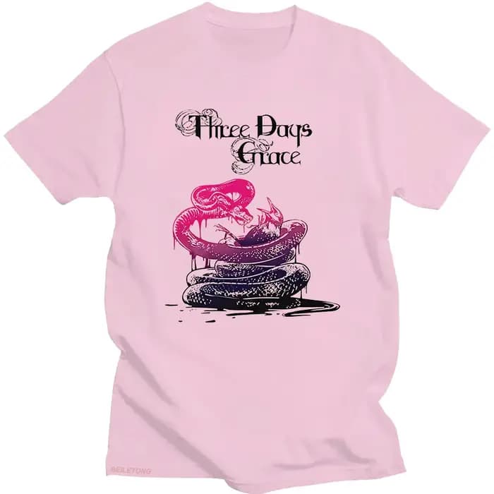 T-shirt imprimé graphique Three DenciGrace pour hommes et femmes