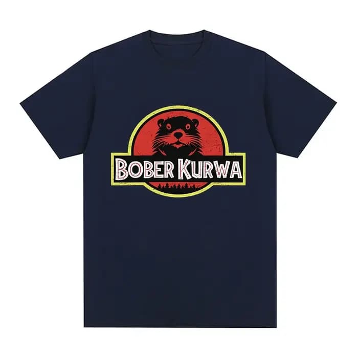 T-shirt graphique Bober Kurwa Bobr Funny Meme pour hommes et femmes