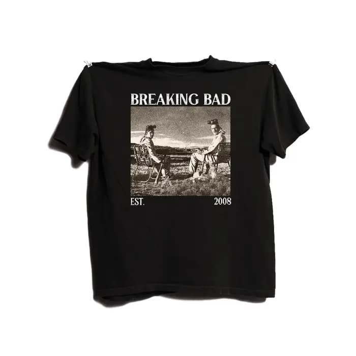 T-shirt Breaking Bad, série télévisée vintage