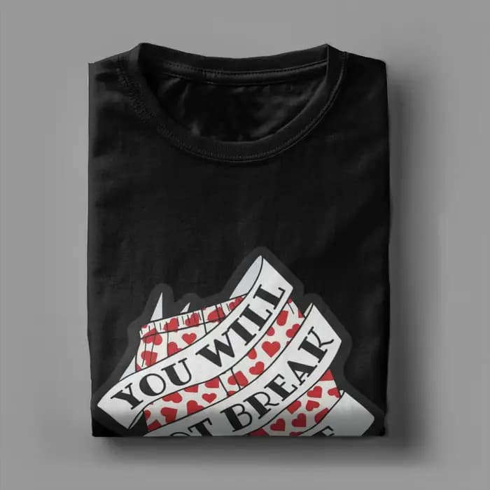 T-shirt Carl's Boxers You Will Not Break Me Dungeon Crawler Carl pour hommes