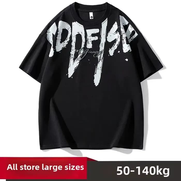 T-shirt à manches courtes épais style américain pour homme