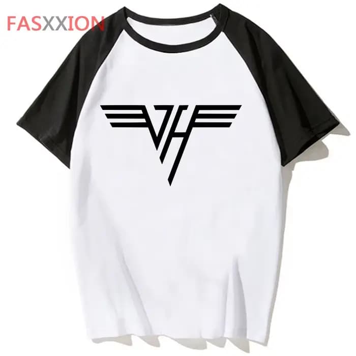 T-shirt Van Halen pour hommes, streetwear, humoristique, animé