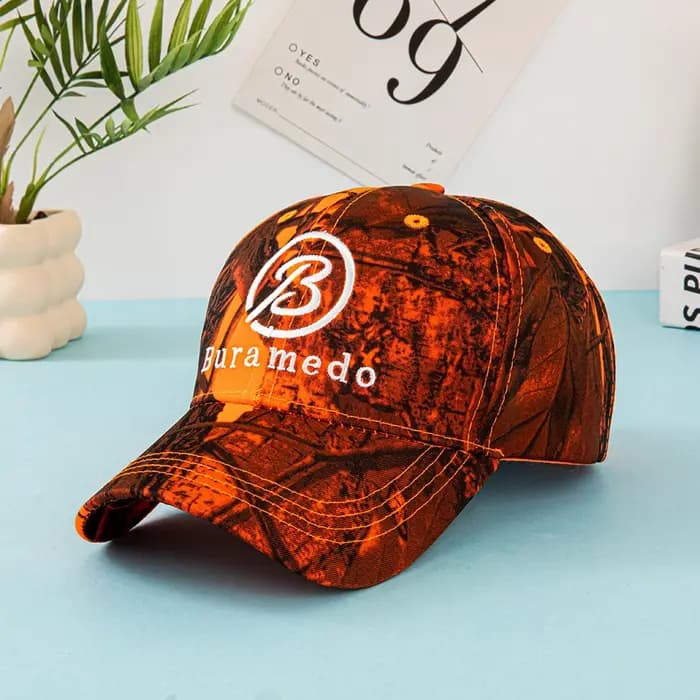 Casquettes de baseball brodées personnalisées camouflage pour femmes