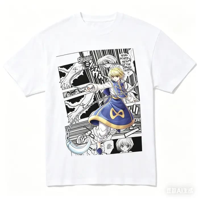 T-shirt en coton Hunter X Hunter, vêtements originaux, nouveau modèle, t-shirt Anime, vêtements tout