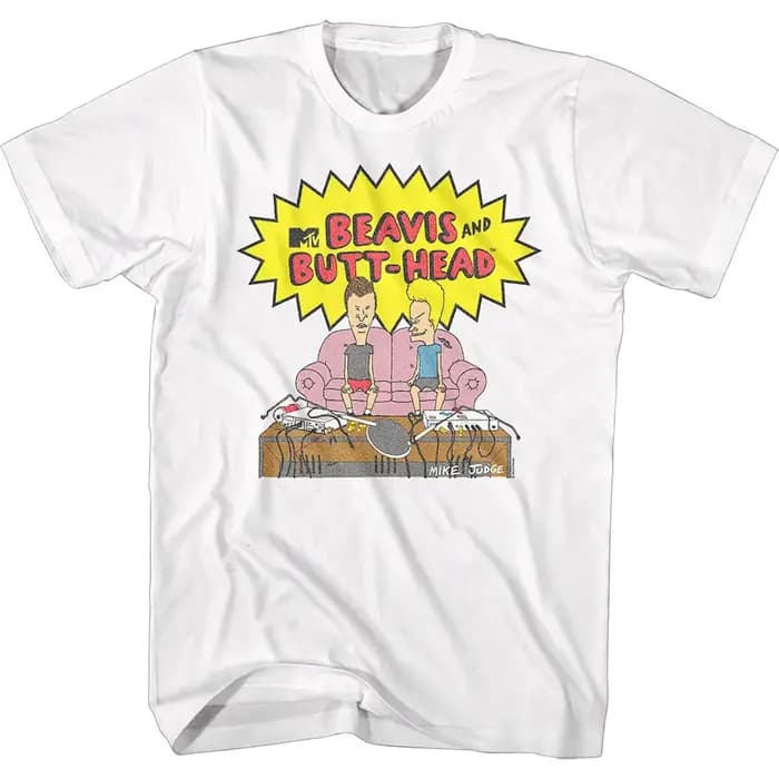 T-shirt amusant Beavis et Butt-head animés de 1993