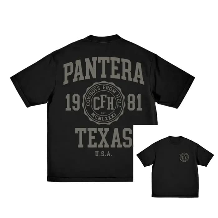 T-shirt Pantera 2026 pour Hommes et Femmes