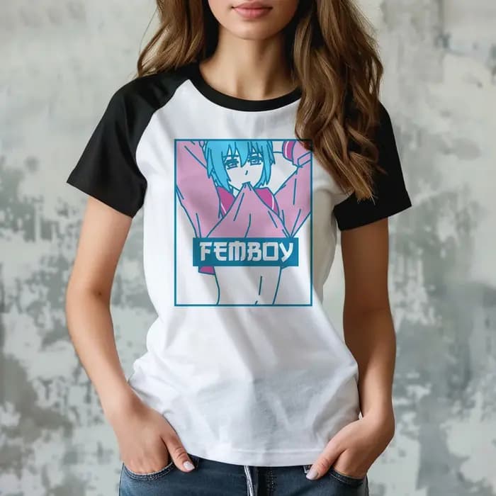 T-shirt femme, streetwear, humoristique, Y2K