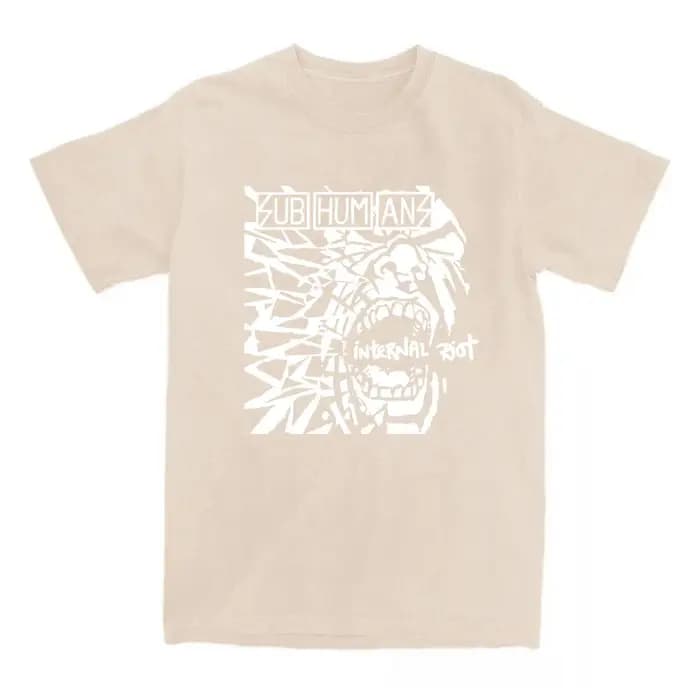 Streetwear subhumains groupe de Rock graphique t-shirts Grunge mode femmes hommes été T-shirt décontracté Hip Hop