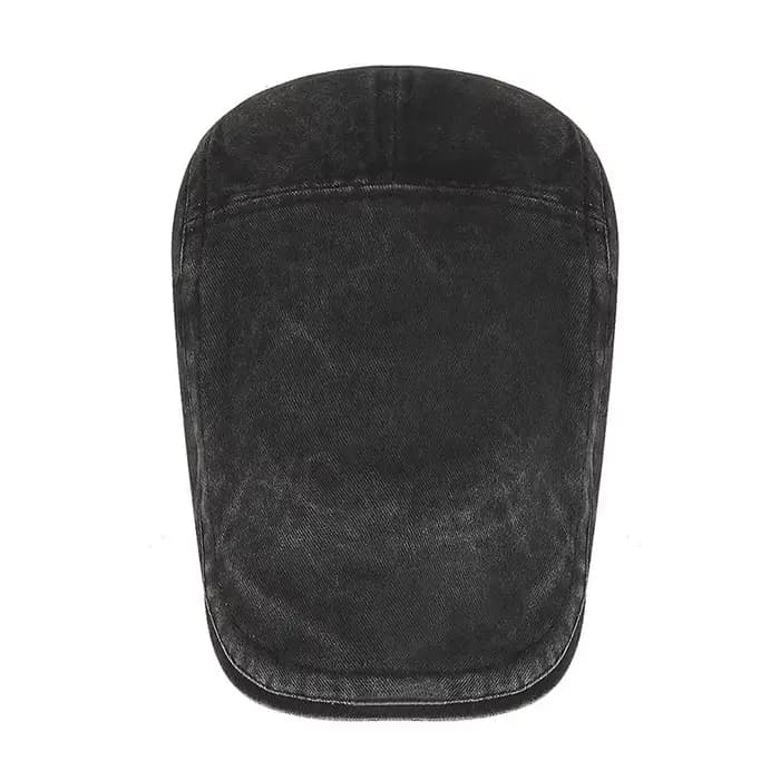 Casquette plate en coton délavé style vintage pour homme, casquette gavroche, casquette Ivy à visière, casquette de conduite décontractée pour femme, casquette de peintre, béret, chapeau printemps aut