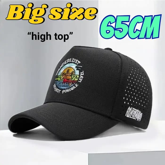 Casquettes de baseball à dos fermé grande taille