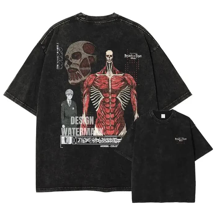 T-shirts Anime L'Attaque des Titans