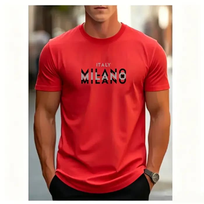 T-shirt décontracté pour homme d'été