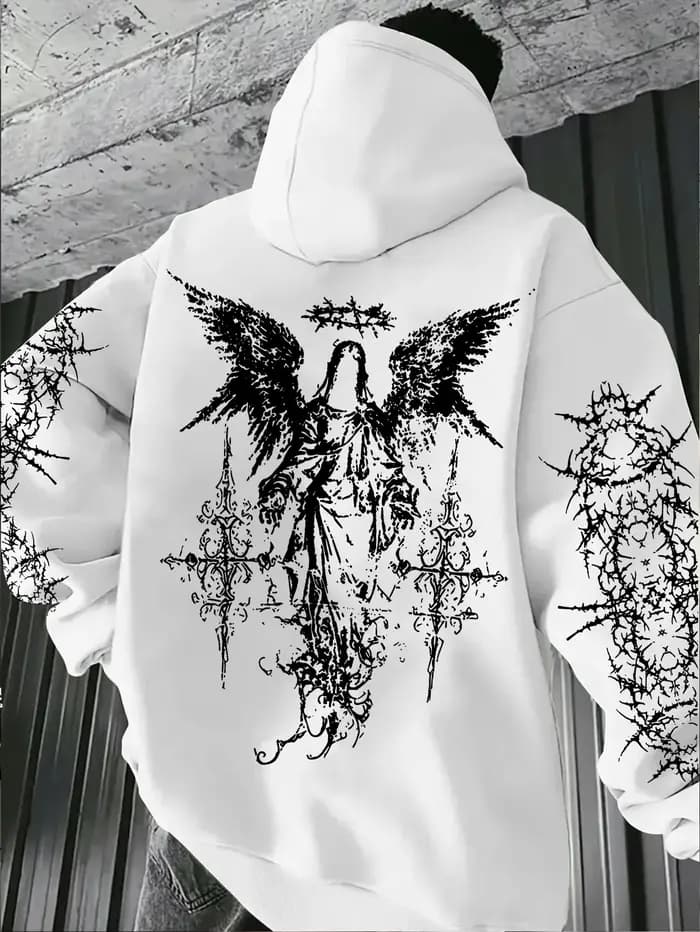 Sweat-shirt à capuche pour homme