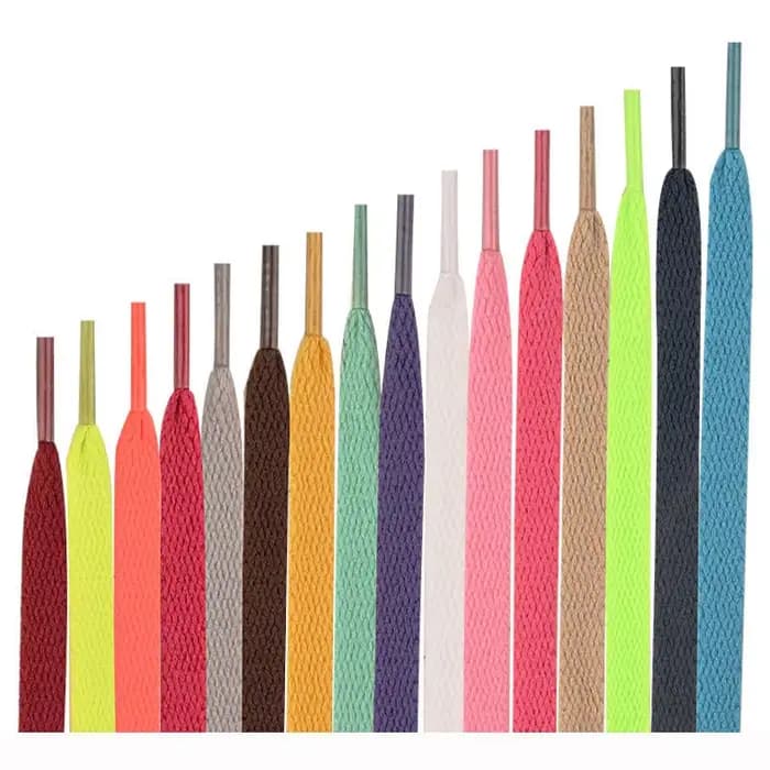 26 couleurs lacets noir blanc