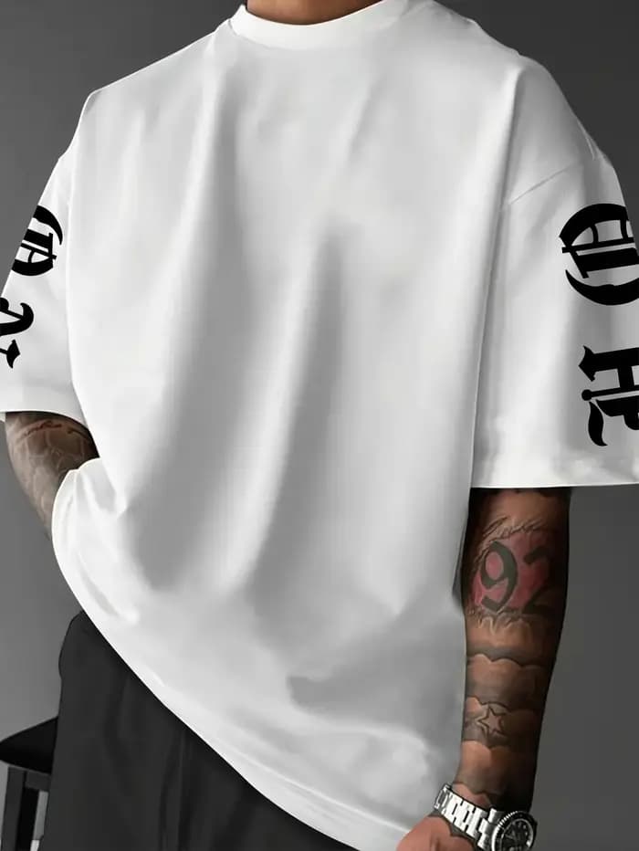 T-shirt imprimé pour hommes