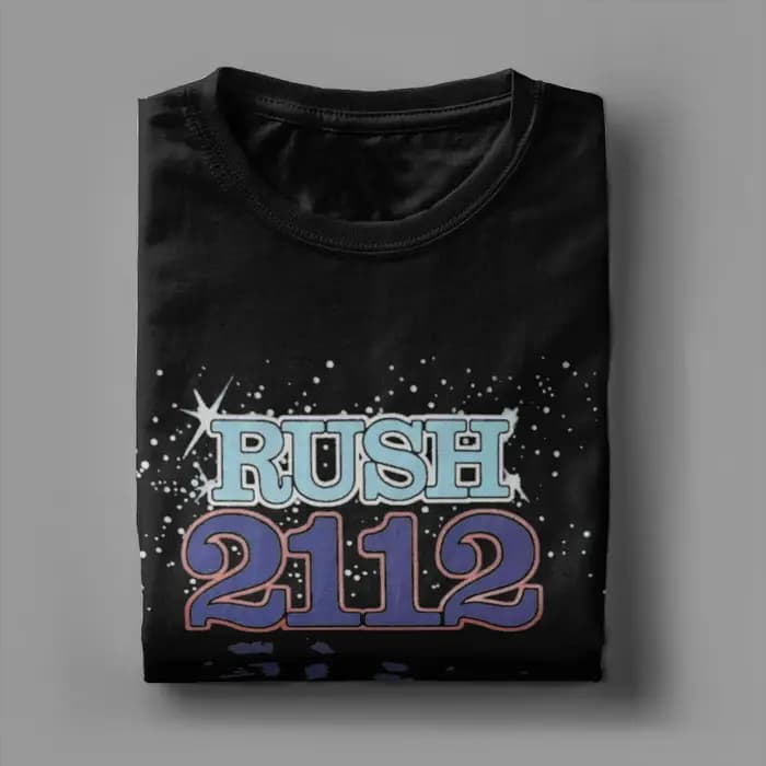 T-shirt de groupe Roll Never Walk Alone Rush 2112 pour hommes et femmes