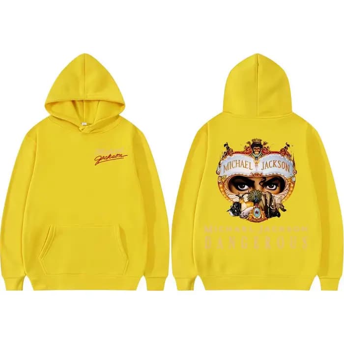 Sweat-shirts à capuche King of Pop Michael Jackson Dangerous Merch pour hommes et femmes, style Hara