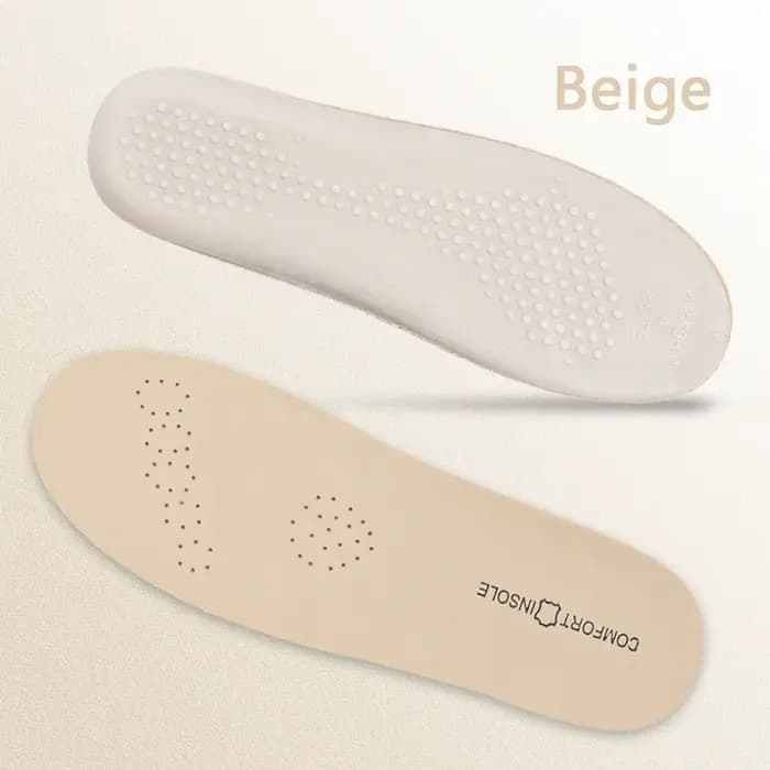 Semelle intérieure de sport confortable et respirante en cuir véritable