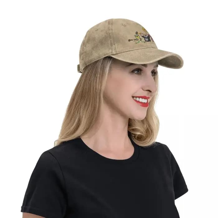 Casquette à visière multicolore The Little Mole pour femme