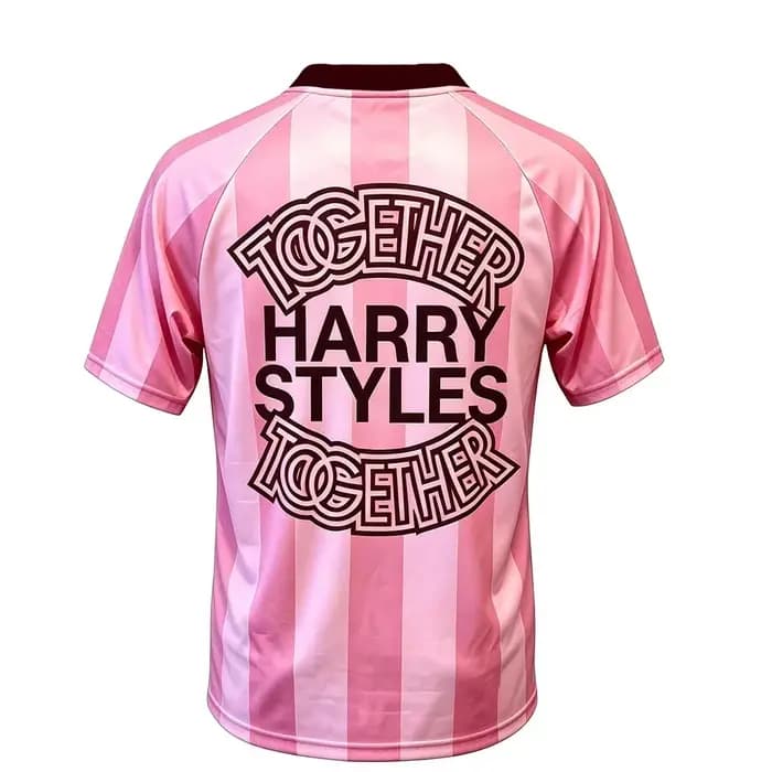 2026 Nouveau T-shirt à manches courtes rose Harry Styles Amsterdam Merch pour hommes