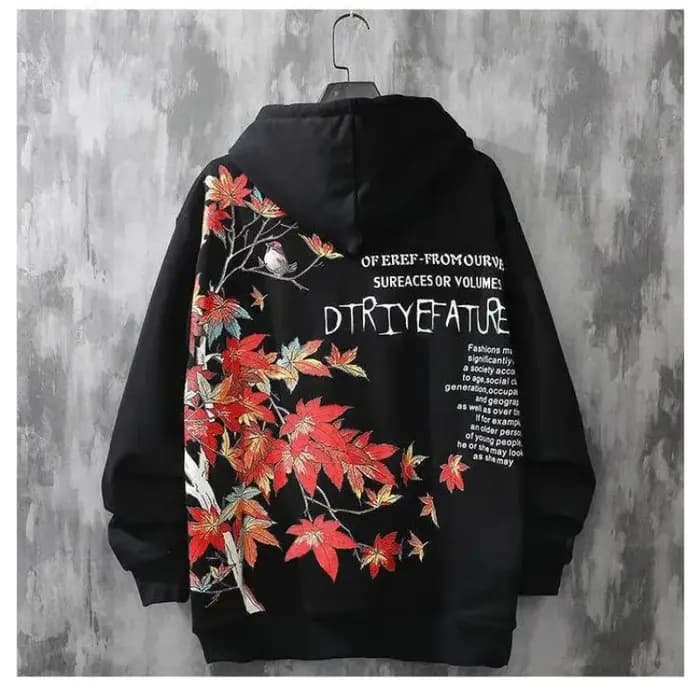 Hauts noirs Anime graphique essentiels sweats à capuche femme esthétique mode coréenne mignon sweat