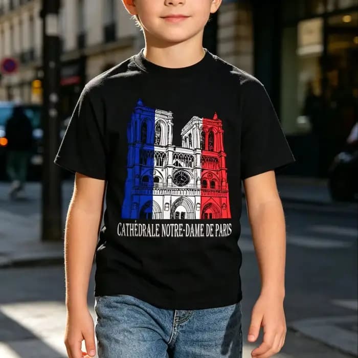 T-shirt en coton à manches courtes pour hommes
