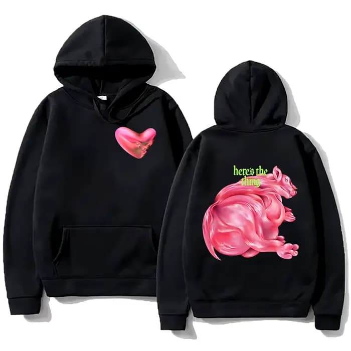 Fontaines DC Here's The Thing sweat à capuche nouveau sweat-shirt créatif mode deux côtés vêtements