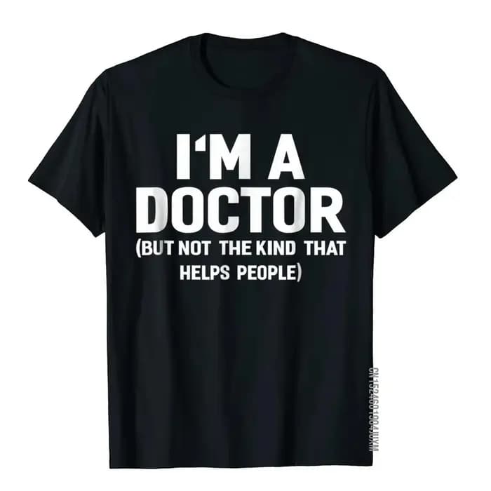T-shirt "je suis un médecin"