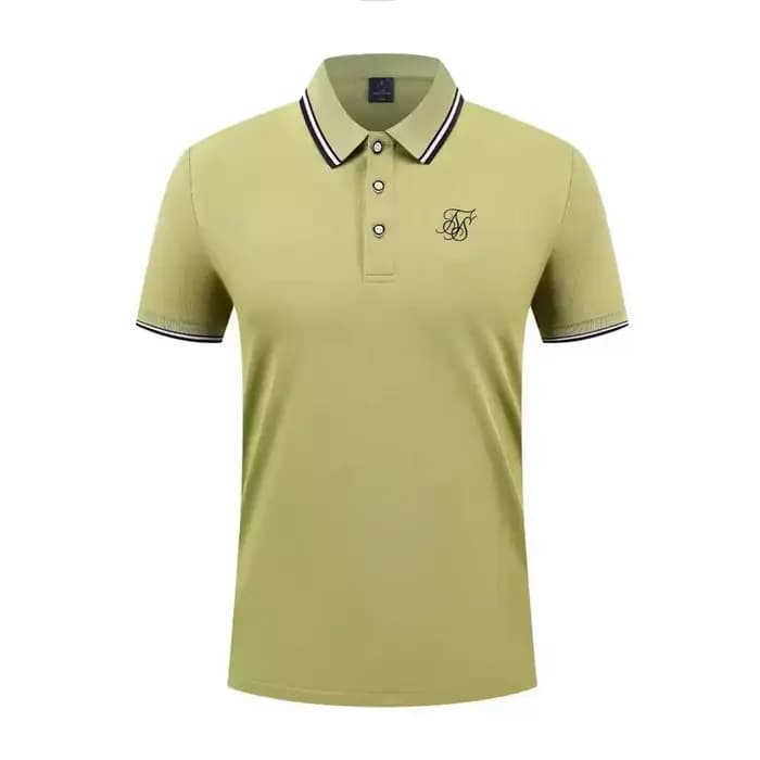 Polo à manches courtes haut de gamme pour hommes