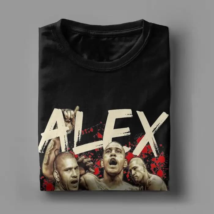 Toutes les saisons hommes femmes Alex Pereira Poatan boxe Boxer t-shirts vêtements pur coton T-shirt