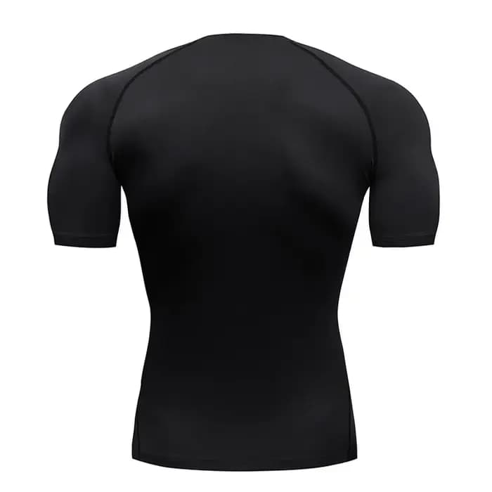 T-shirt de compression pour homme à imprimé anime