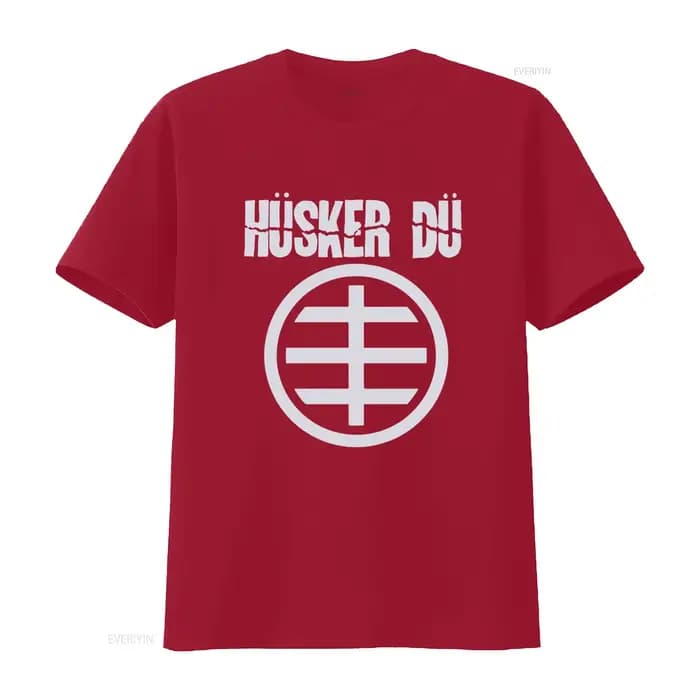 T-shirt imprimé HUSKER DU CIRCLE LOGO 1