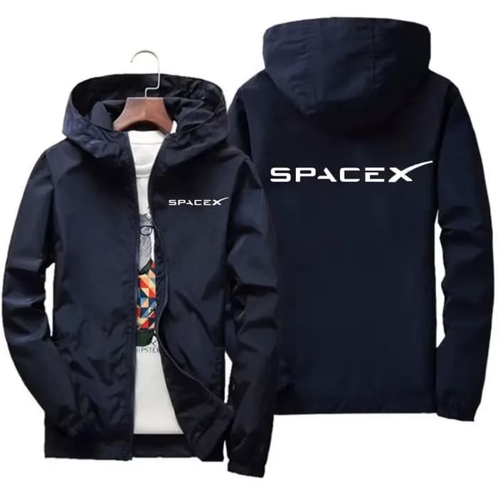 Sweats à capuche avec logo SpaceX Space X pour hommes