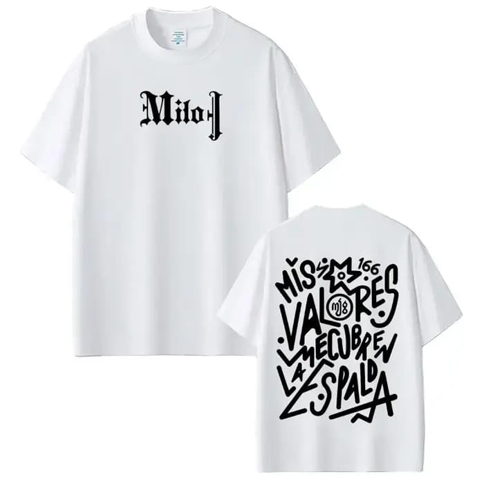 Rappeur Milo J mode graphique T-shirt hommes femmes