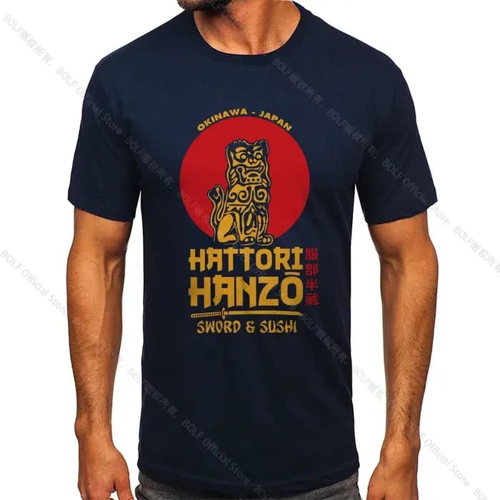 T-shirt imprimé Hattori Hanzo pour hommes