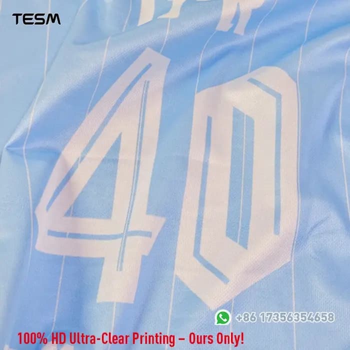 T-shirt personnalisé TESM à numéro sur mesure