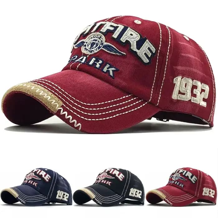 Casquette de Baseball en Coton avec Lettres Brodées pour Homme et Femme, Chapeau de Cowboy, Hip Hop,
