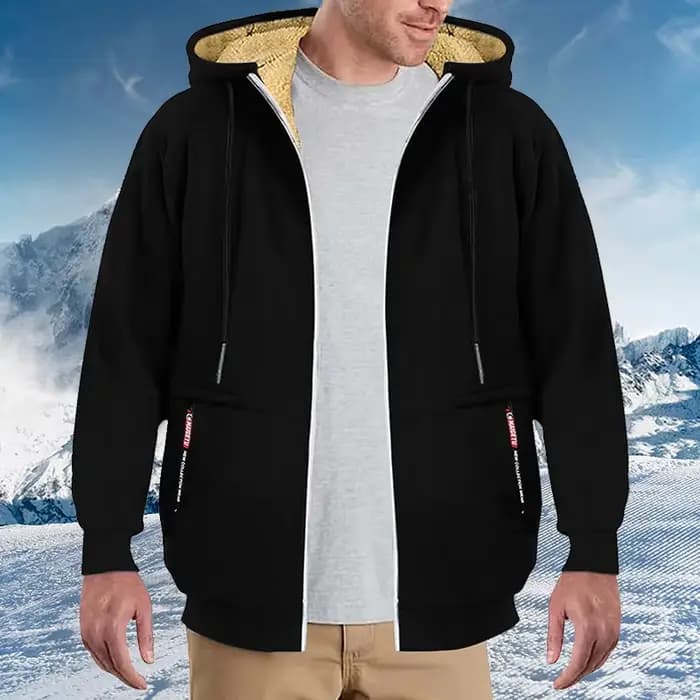 Vestes doublées Sherpa Smile pour hommes