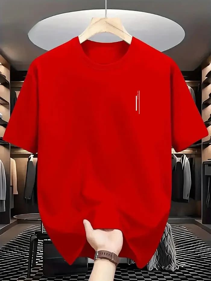 T-shirt à col rond pour homme
