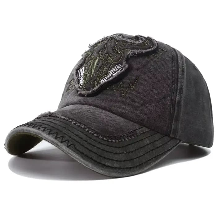 Nouvelle Casquette de Baseball en Jean Délavé Style Hip Hop Vintage 2026