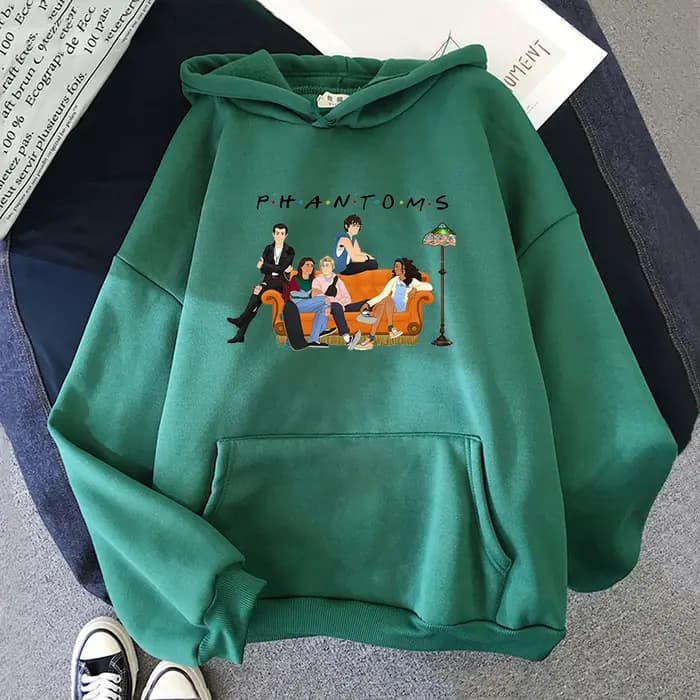 Sweats à capuche graphiques de dessin animé pour femmes