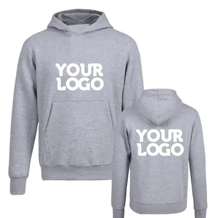 Sweat à capuche avec LOGO personnalisé de votre marque pour hommes et femmes