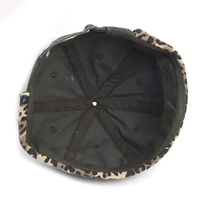 Bocca – casquette Docker imprimé léopard