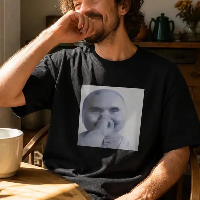 T-shirt drôle pour hommes Charlie Kirk Creative Meme Kirkification AI Baby, 100% coton, T-shirt amusant à manches courtes, vêtements