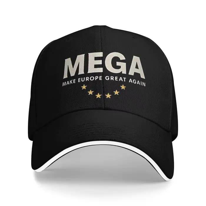 Casquette de baseball MEGA Make Europe Great Again, classique, unisexe, pour homme, style trucker, d