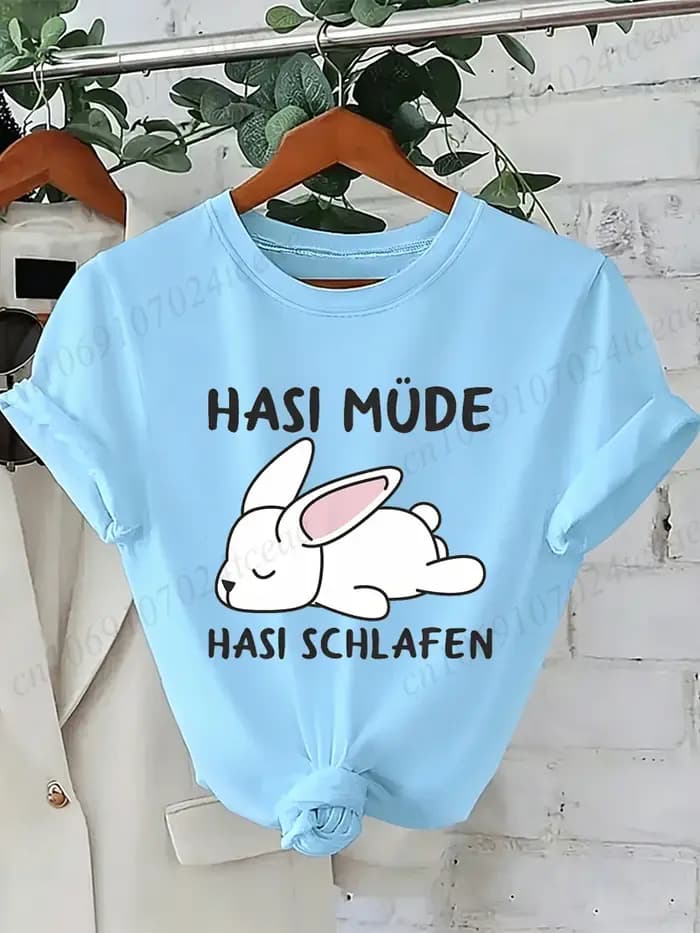 T-shirts « Bunny Is Tired » – T-shirt graphique « Lazy