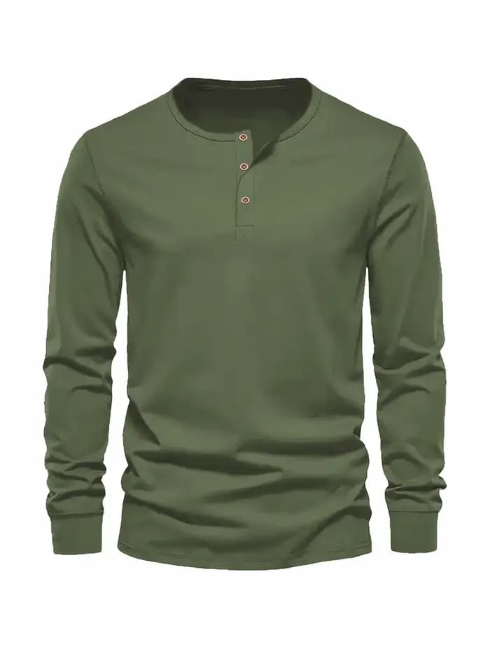 T-shirt à manches longues pour hommes