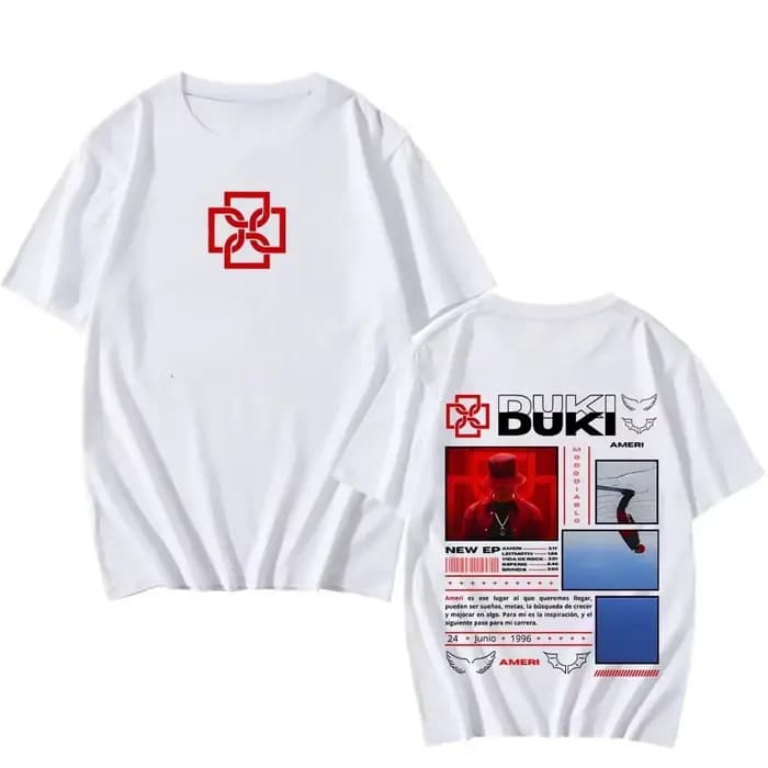 Duki Ameri nouveau EP T-Shirts unisexe hommes/femmes vêtements classiques Hip Hop hauts Vintage mode