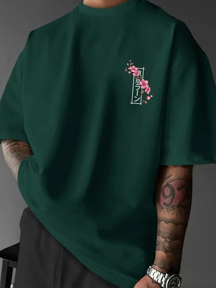 T-shirt imprimé pour hommes